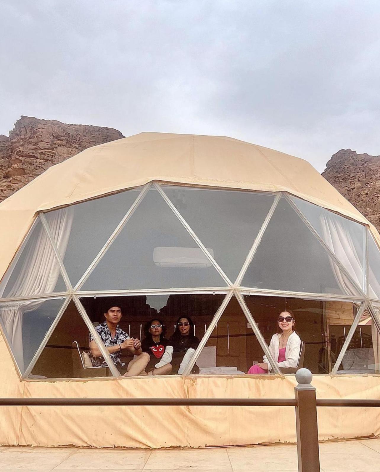 Wadi Rum Bedouin Style Camp Hotel Exterior photo